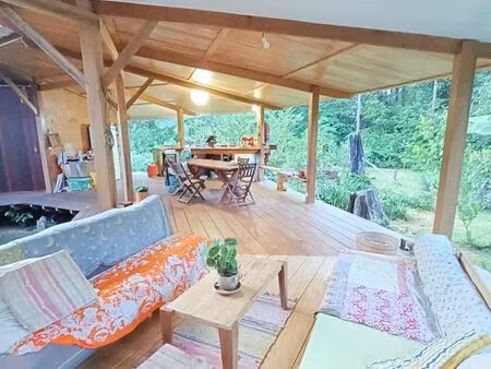 carbet au plateau de mines