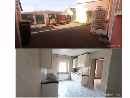 appartement t4/t5 de 110m2  dpe classe c  garage  cour  extension possible ou création d’u