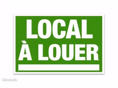 à louer – local de 180 m² – quartier la capelette