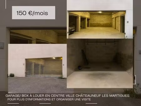 garage/box centre ville