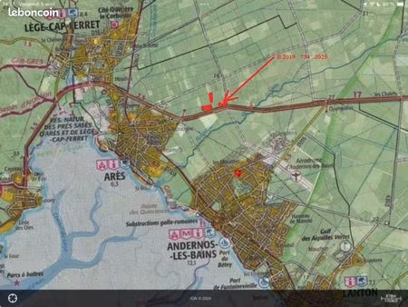 parcelle forestiere bord de 4 voies