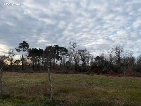 terrain 856 m² balizac