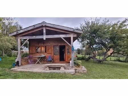 chalet de loisirs équipé sur terrain de loisirs