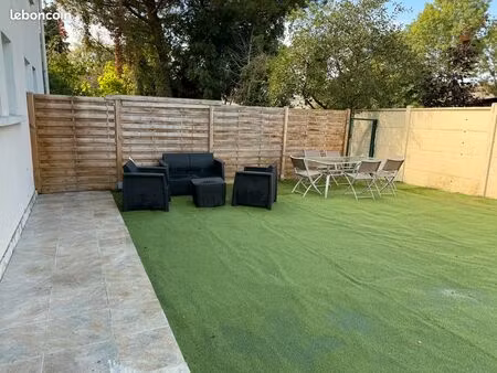 appartement t2 avec jardin 90m2