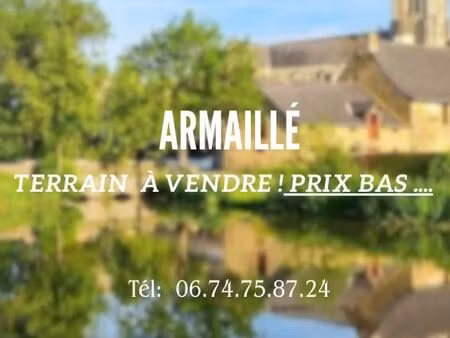 terrain 659 m² armaille