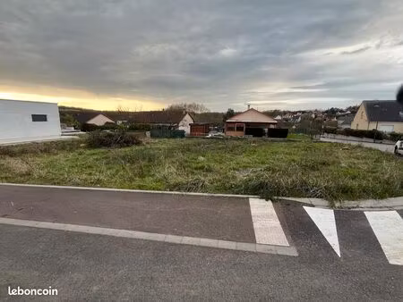 terrain viabilisé lotissement 596 - valmont 57730