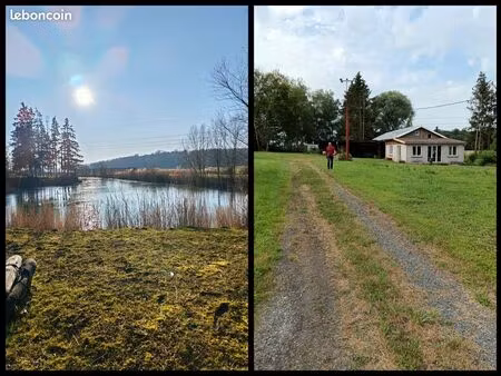 étang et bâtiment cadastré