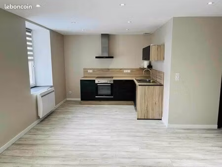 appartement t3 rénové 78 m² avec garage  cave et petit terrain