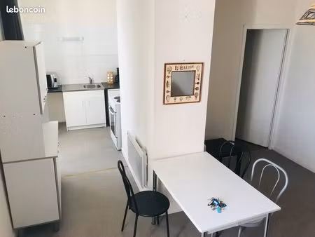 studio meublé rénové 26m2 annonay