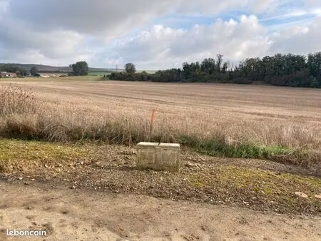 terrain 800 m2 vue sur la nature