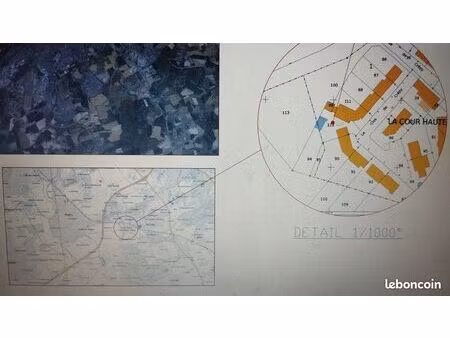 beau terrain à batir avec permis obtenu