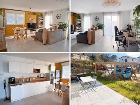 t3 neuf 66 m² avec jardin 90 m² à jarrie (les chaberts)