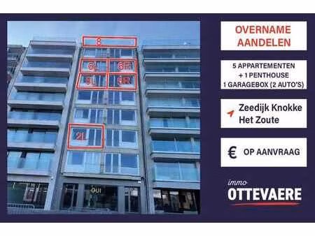 overname aandelen nv - 5 appartementen + 1 penthouse + 1 ...