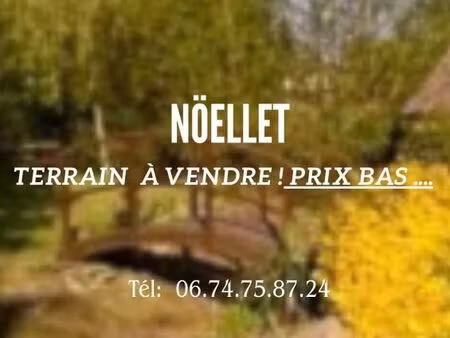 terrain 603 m² noellet