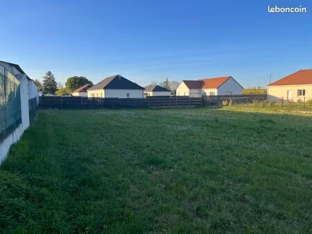 terrain à bâtir à st benoit sur seine