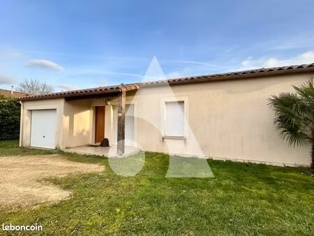 pavillon 5 pièces 80 m²