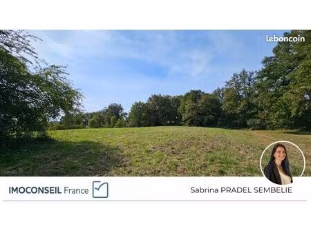 terrain 5363 m² objat