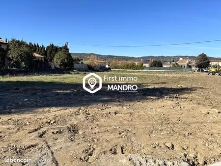 terrain 670 m² ille-sur-têt
