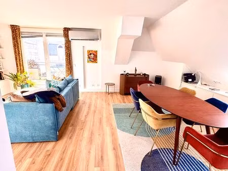 appartement duplex - 2 pièces - 55m2 - balcon-terrasse