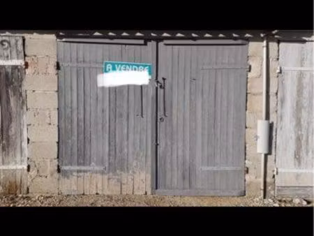 à vendre garage