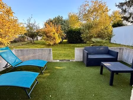 maison de plain-pied 90 m² – grand jardin – esbarres