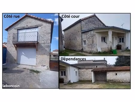 maison avec terrain plein centre lalbenque