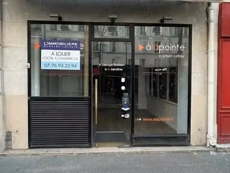 exclusif : local 110m² avec extraction – centre-ville clichy (mairie)