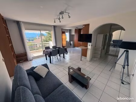 appartement 2 pièces - meublé - 58m2 - collonges-sous-salève