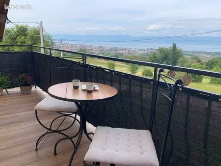 appartement meublé à louer