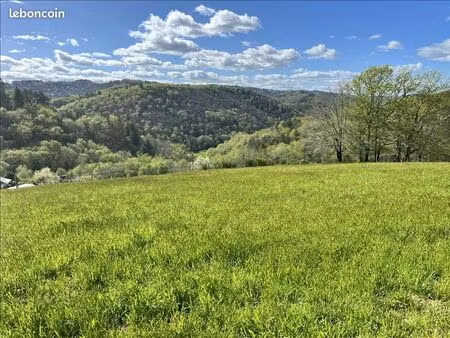 terrain 1 500 m² argentat sur dordogne