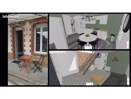 petite maison meublée en centre bourg