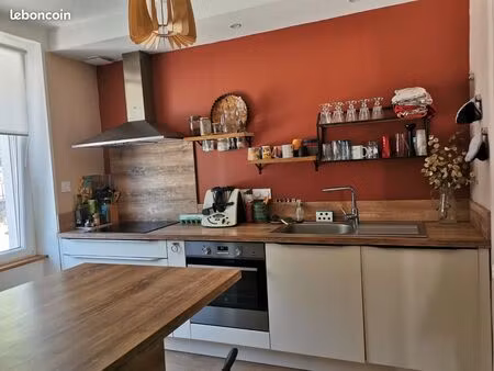 maison avec jardin et grand garage – plein centre de lacaune