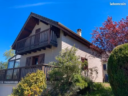 chalet individuel 2 chambres – environnement nature – corrèze (19800)