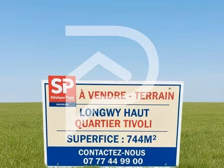 terrain 744 m² longwy