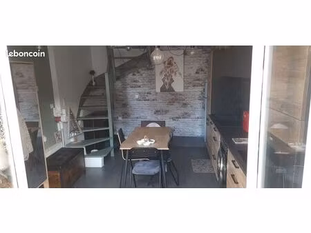 maison de ville t2/3 de charme  48 m²- libre