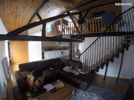 appartement f3 duplex 100m2 nancy 700 eur cc