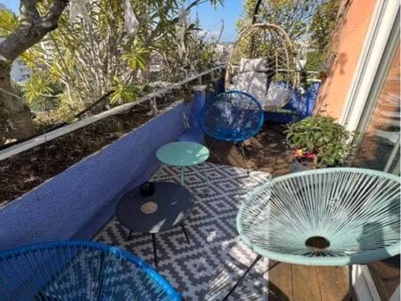 appartement t2 rooftop arboré