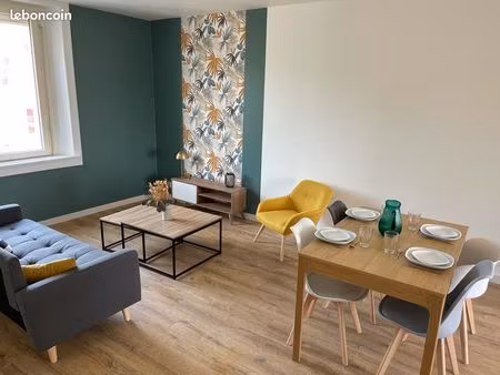 magnifique t5 meublé toutes charges comprises