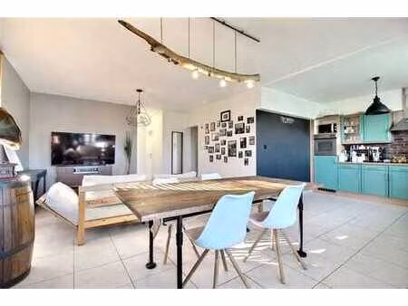 havré - bel appartement : 2ch  garage  cave  terrasse ...