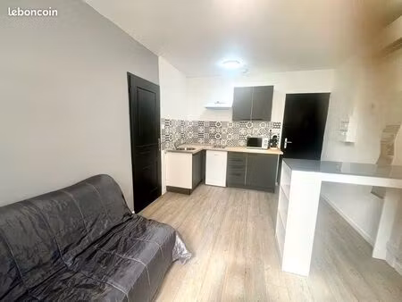 t2 meublé tout compris ( électricité -eau-wifi)