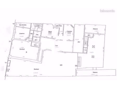 local commercial 626 m²