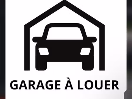 recherche garage à louer