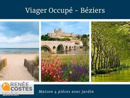 villa en viager 4 pièces 76 m²