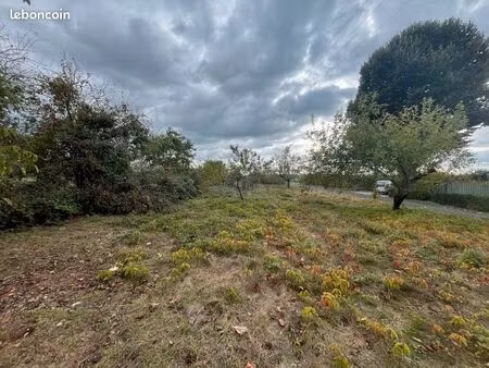 terrain 1 033 m² anglars juillac