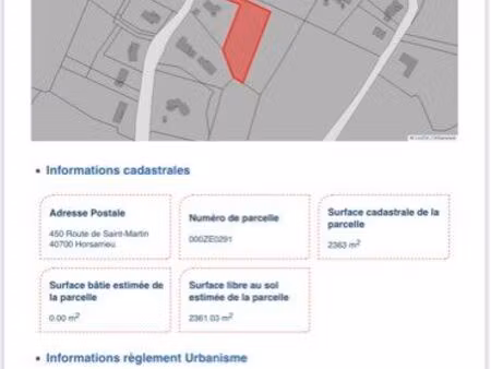 terrain constructible