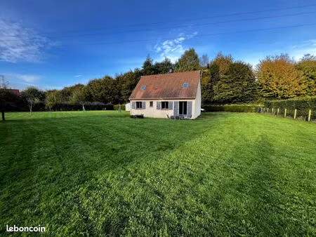 ? charmante maison individuelle avec grand terrain arboré à saint-denis-sur-scie (76890)