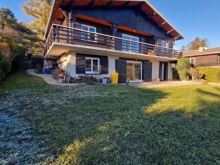 maison « style chalet » 127 m² hab / terrain 1485 m² / calme / vue