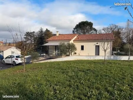 ? maison individuelle neuve – 83 m² + grand garage 56 m² – clés en main