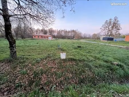 terrain 1 186 m² labastide du temple