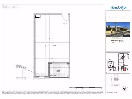 bureaux 44 m² sanary-sur-mer